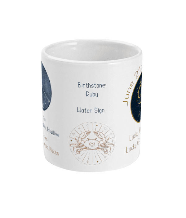 Cancer Zodiac Mug
