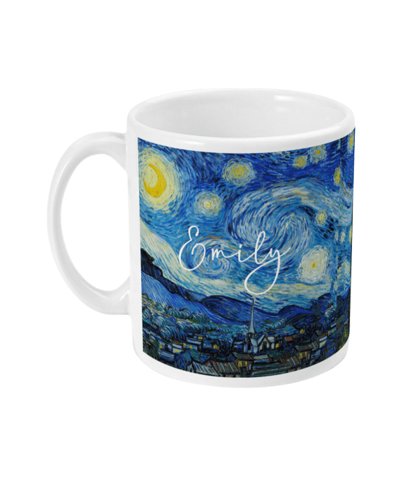 Starry Night Personalised Mug