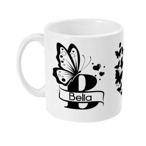 Personalised Initial B Mug