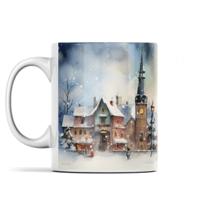 Winter Town Mug
