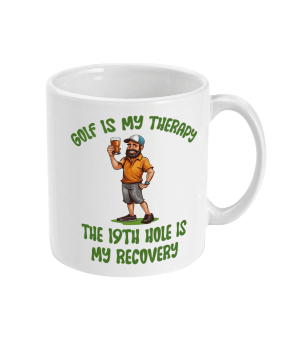 Golf is My Therapy Mug