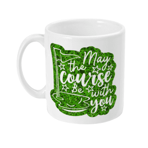 May the course be with you golf mug