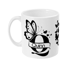 Personalised Initial Q Mug