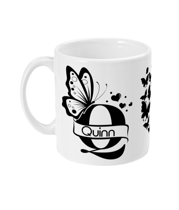 Personalised Initial Q Mug