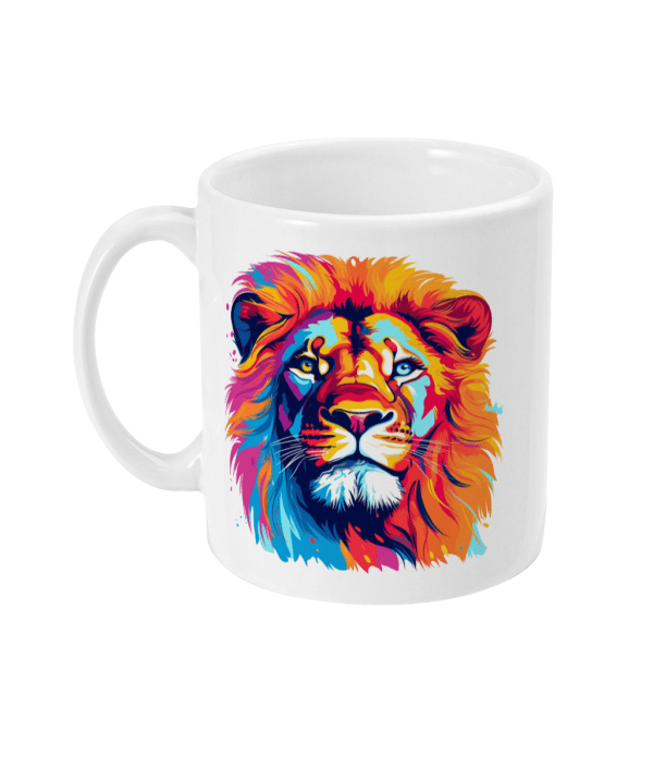 Retro Lion Mug