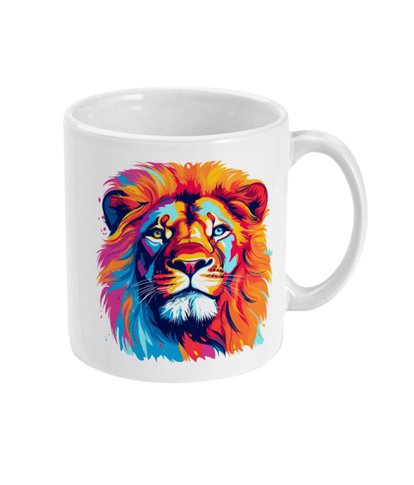 Retro Lion Mug