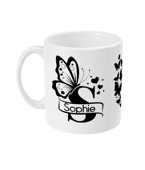 Personalised Letter S Mug