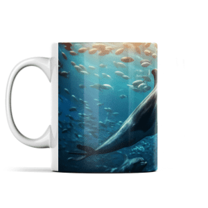 School of Dolphins Mug