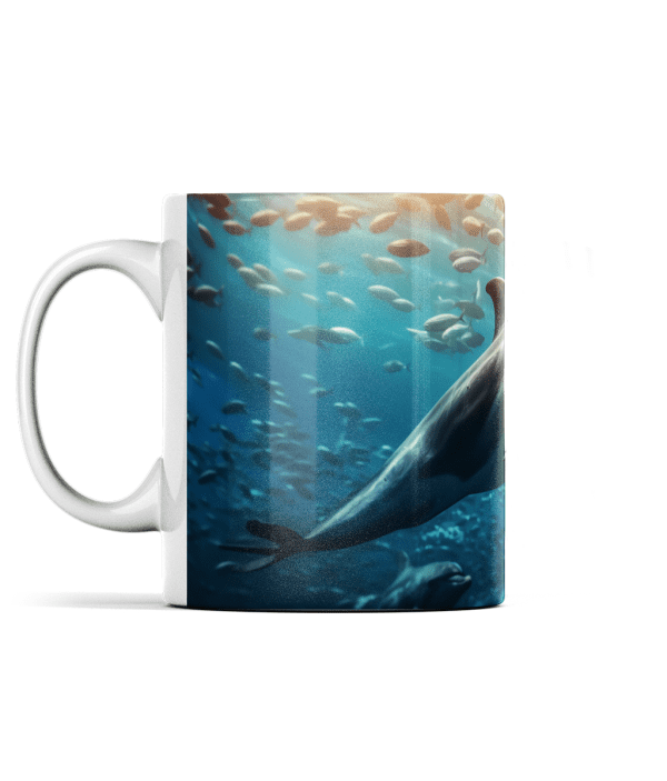 School of Dolphins Mug