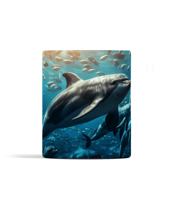 School of Dolphins Mug - Image 2