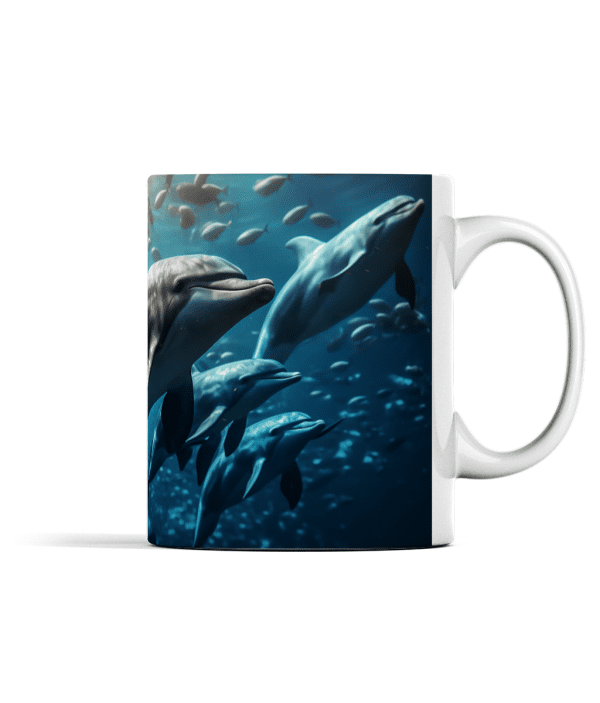 School of Dolphins Mug
