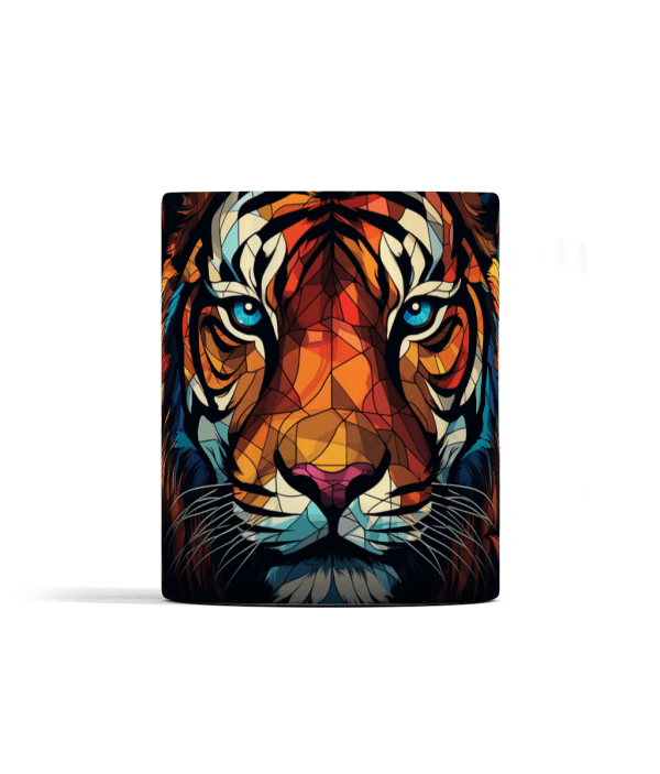 Stained Glass Tiger Mug - Image 2