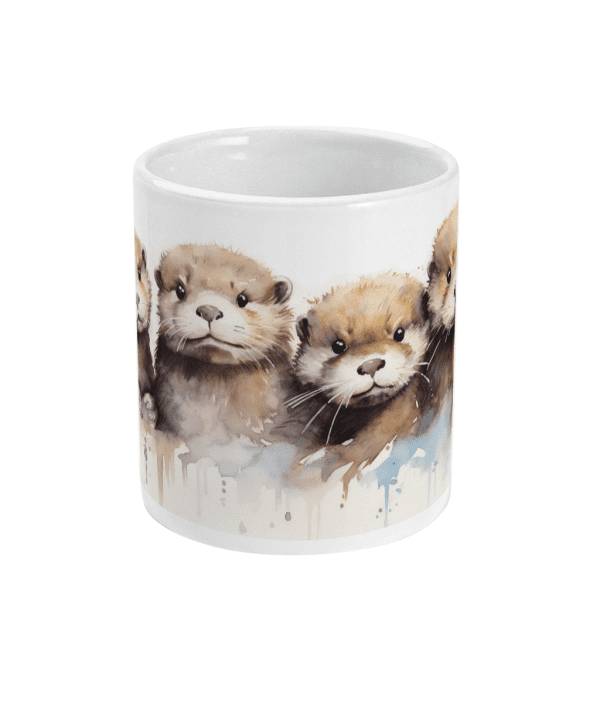 Family of Otters Mug - Image 2
