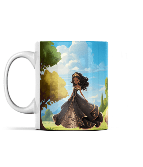 Three Princesses at a Castle Mug