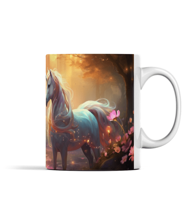 Unicorn in a Forest Mug