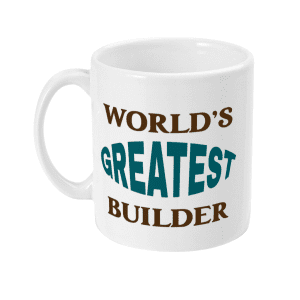 World's Greatest Builder Mug
