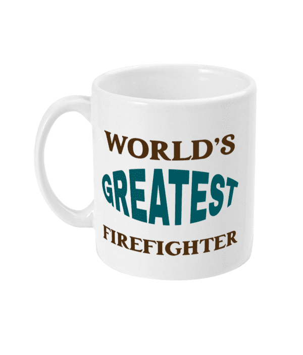 World's Greatest Firefighter Mug