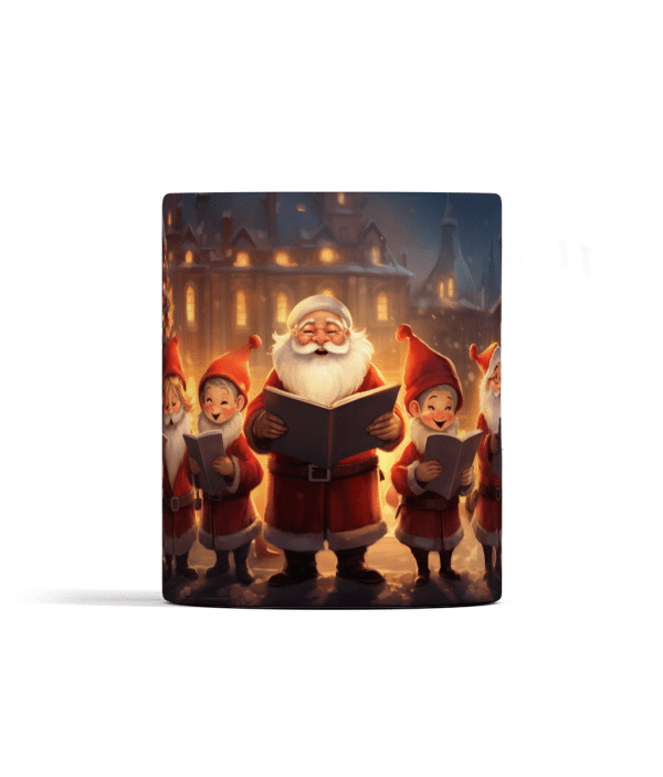 Carol Singing Santas Mug - Image 2