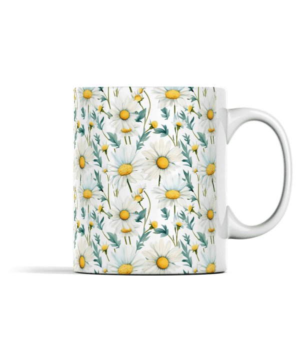 Daisies in Watercolours Mug