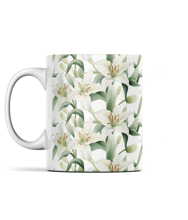Lilies in Watercolours Mug