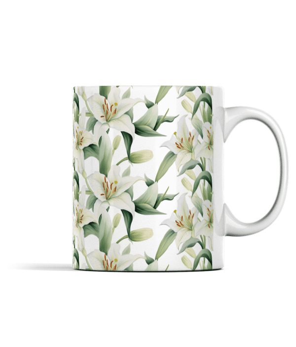 Lilies in Watercolours Mug