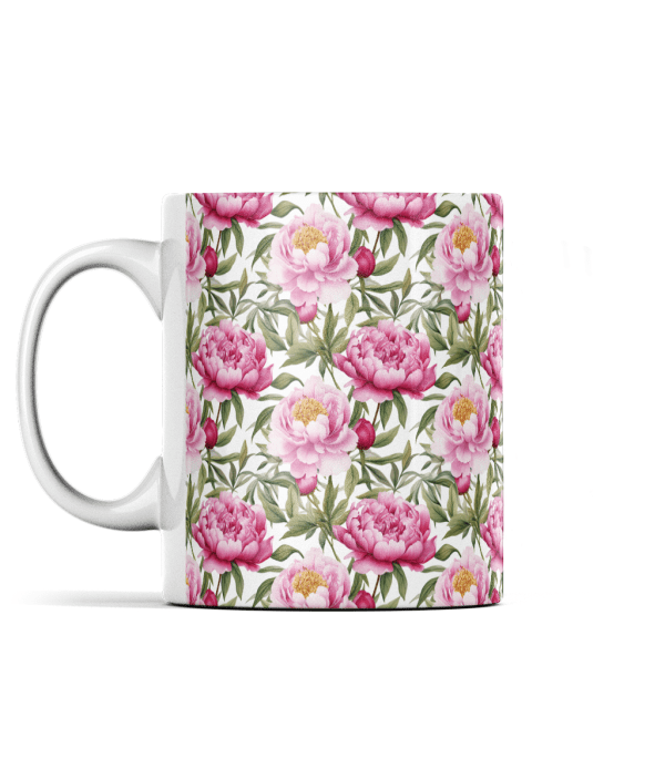Peonies in Watercolours Mug