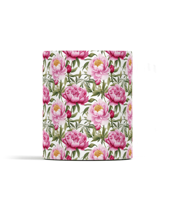 Peonies in Watercolours Mug - Image 2