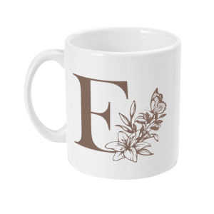 Initial E Mug