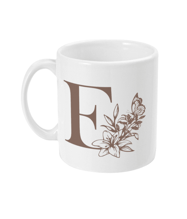 Initial E Mug