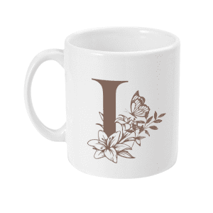 Initial I mug