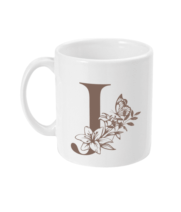 Initial J Mug