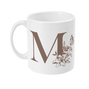 Initial M Mug