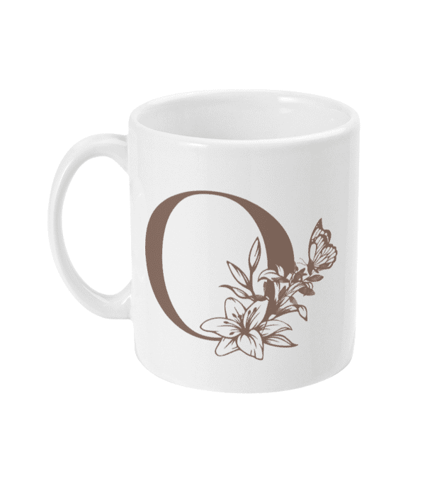 Initial O Mug