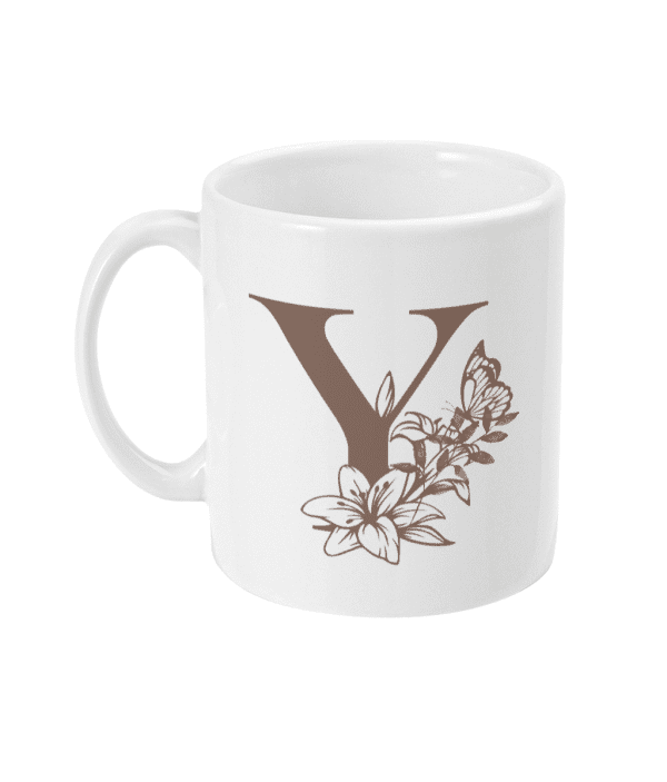 Initial Y Mug