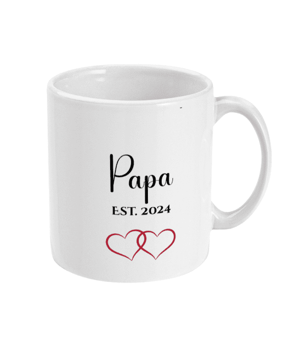New Papa Mug Est 2024