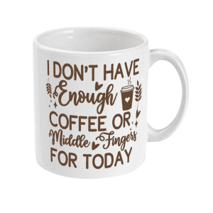 Funny Work Mug