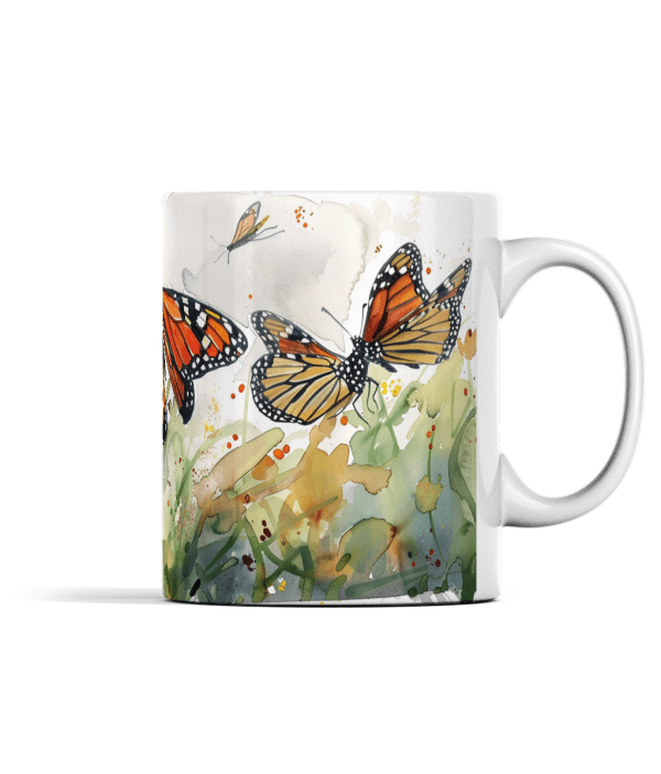 Monarch Butterfly Mug